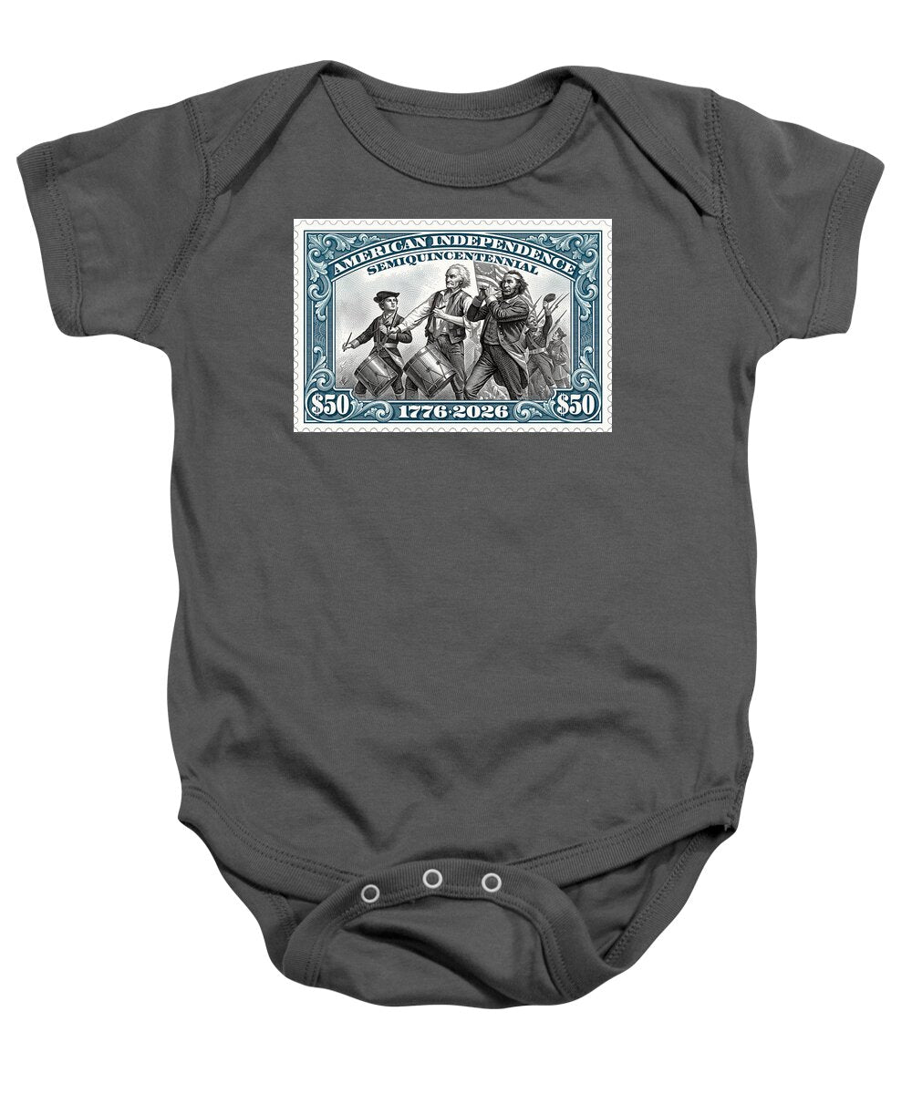 Spirit of '76 Stamp $50 - Baby One-Piece