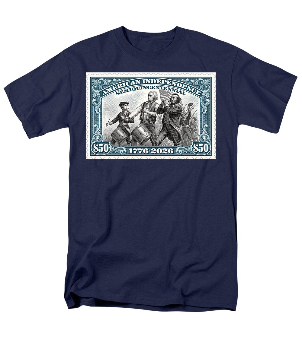 Spirit of '76 Stamp $50 - Men's T-Shirt  (Regular Fit)