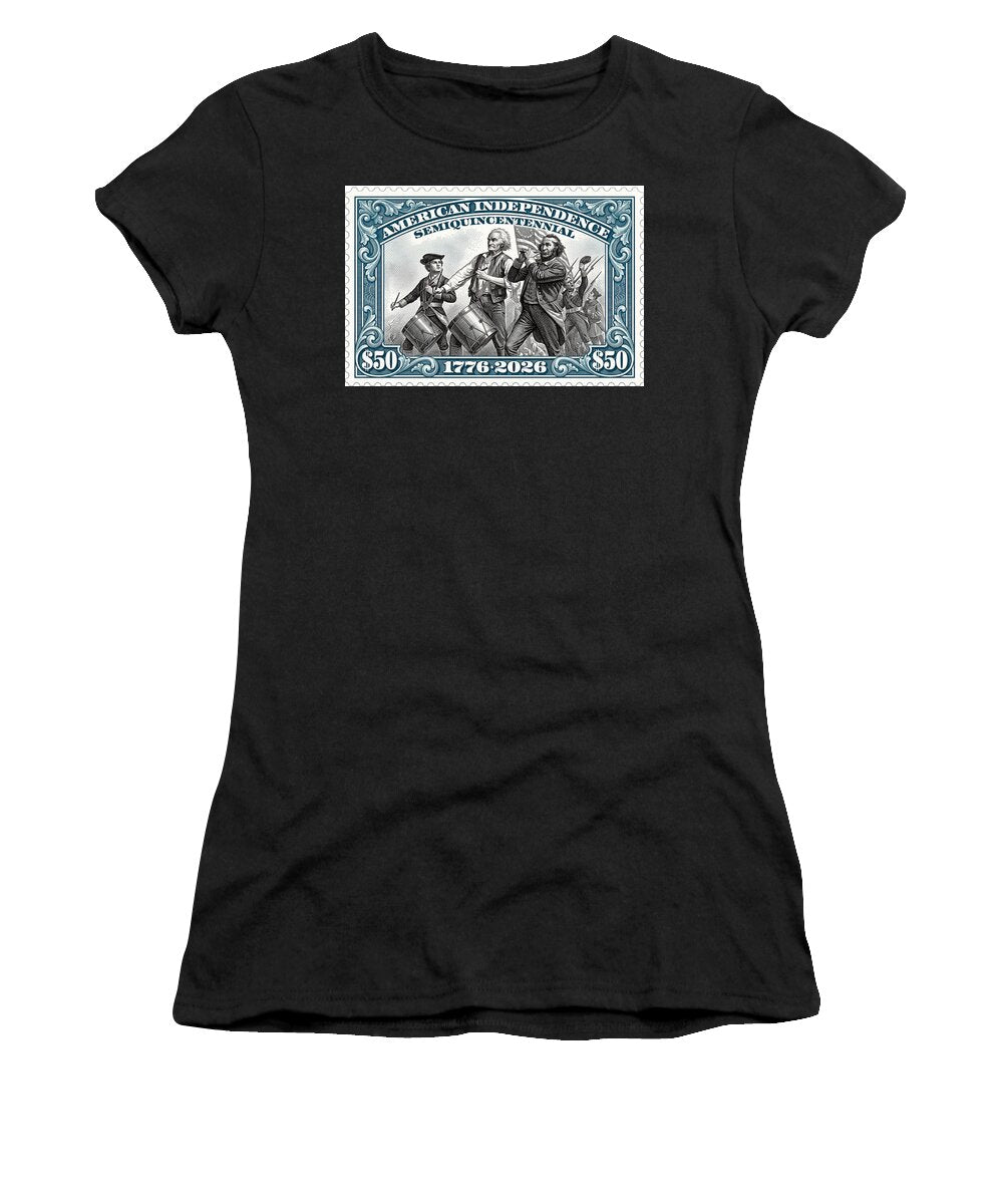 Spirit of '76 Stamp $50 - Women's T-Shirt
