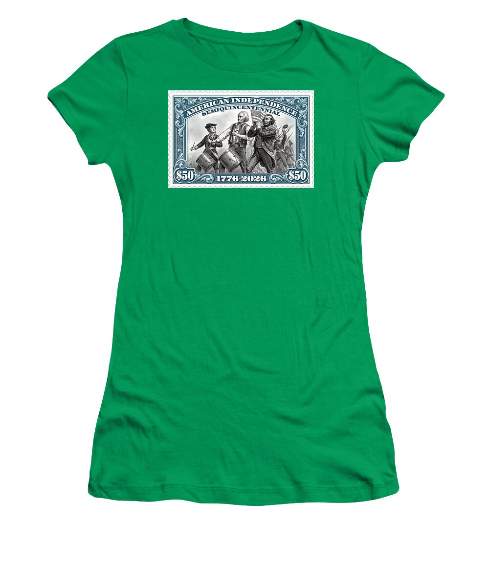 Spirit of '76 Stamp $50 - Women's T-Shirt