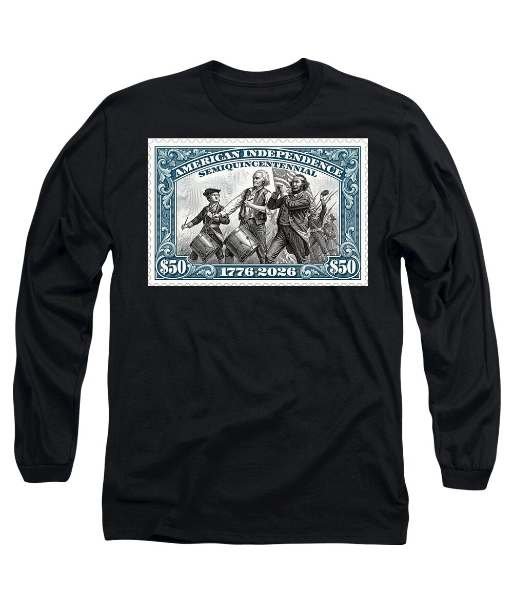 Spirit of '76 Stamp $50 - Long Sleeve T-Shirt