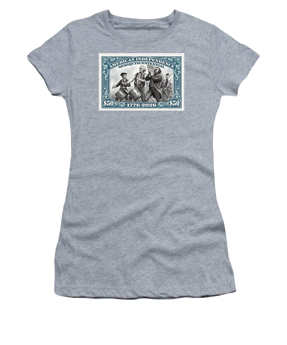 Spirit of '76 Stamp $50 - Women's T-Shirt