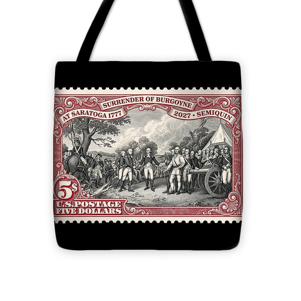 Surrender at Saratoga $5 - Tote Bag