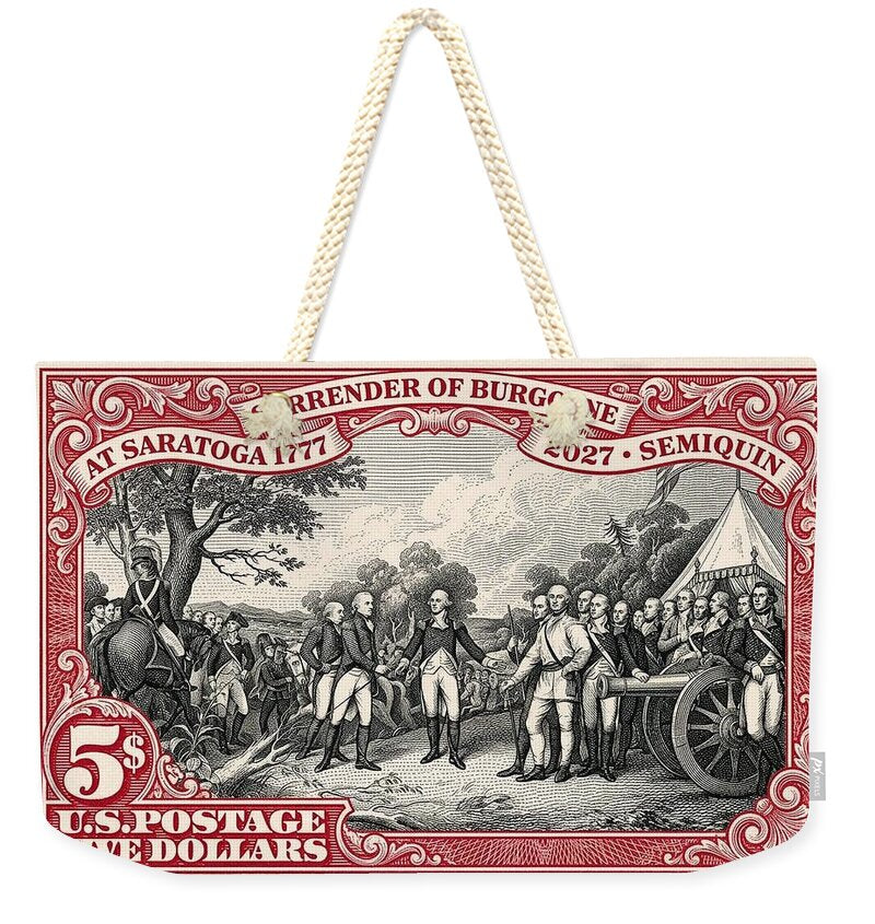 Surrender at Saratoga $5 - Weekender Tote Bag