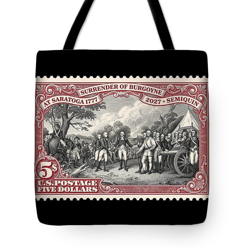 Surrender at Saratoga $5 - Tote Bag