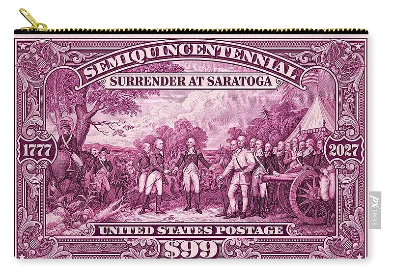 Surrender at Saratoga $99 - Zip Pouch