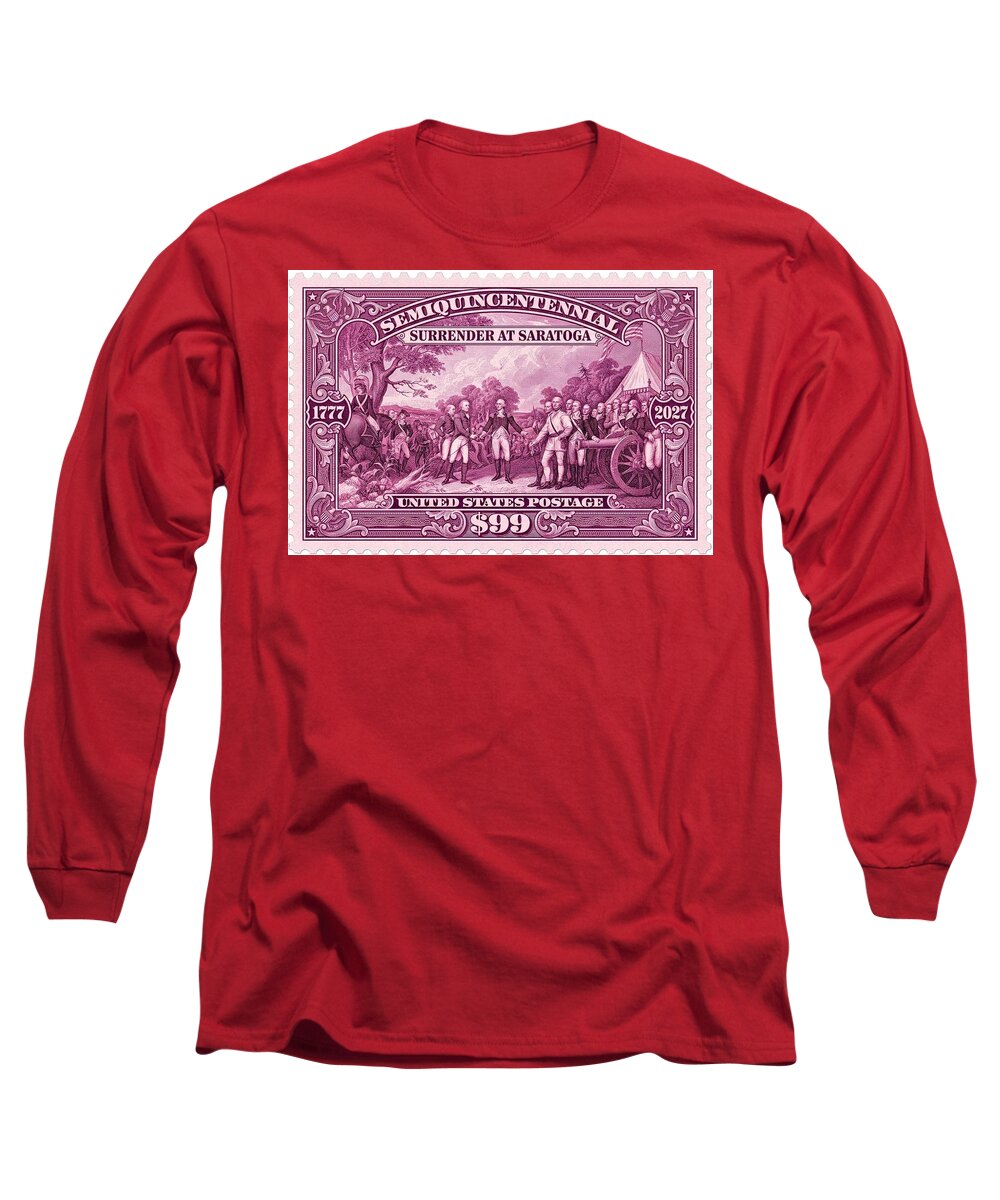 Surrender at Saratoga $99 - Long Sleeve T-Shirt