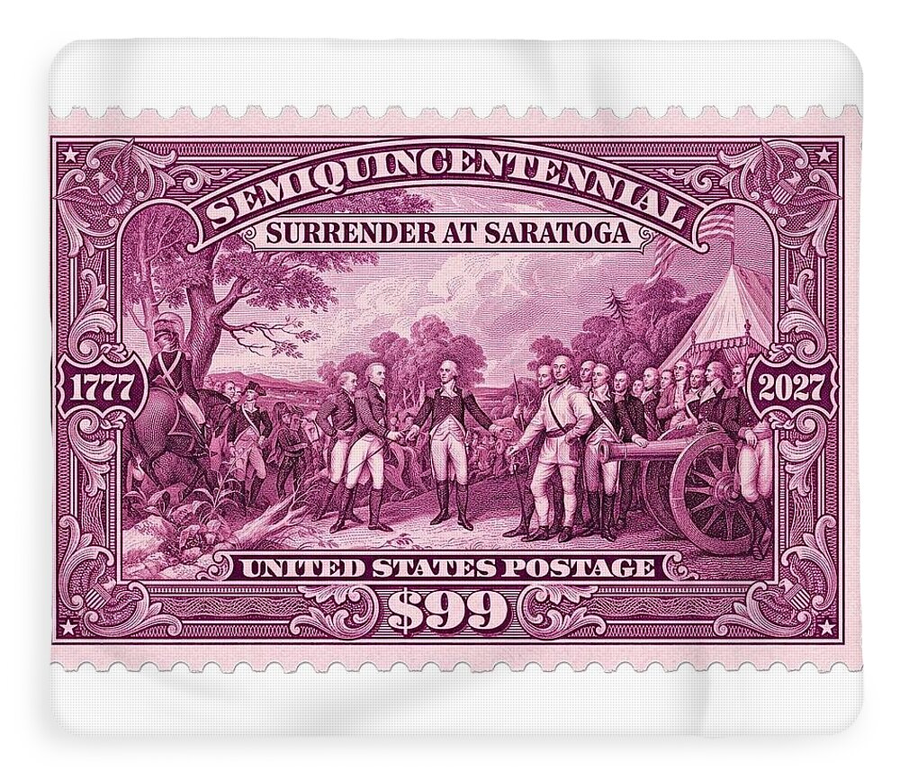 Surrender at Saratoga $99 - Blanket