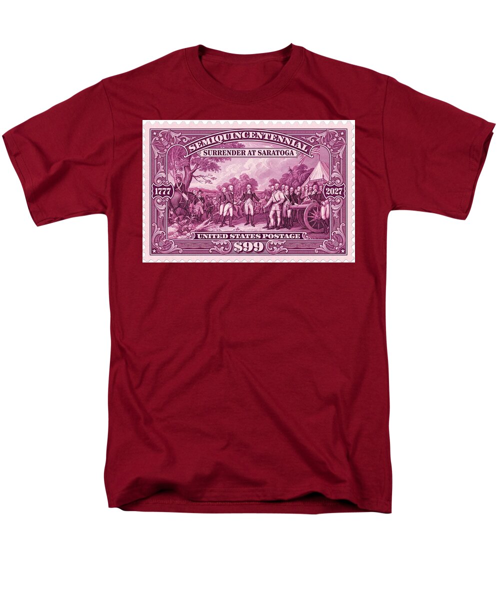 Surrender at Saratoga $99 - Men's T-Shirt  (Regular Fit)