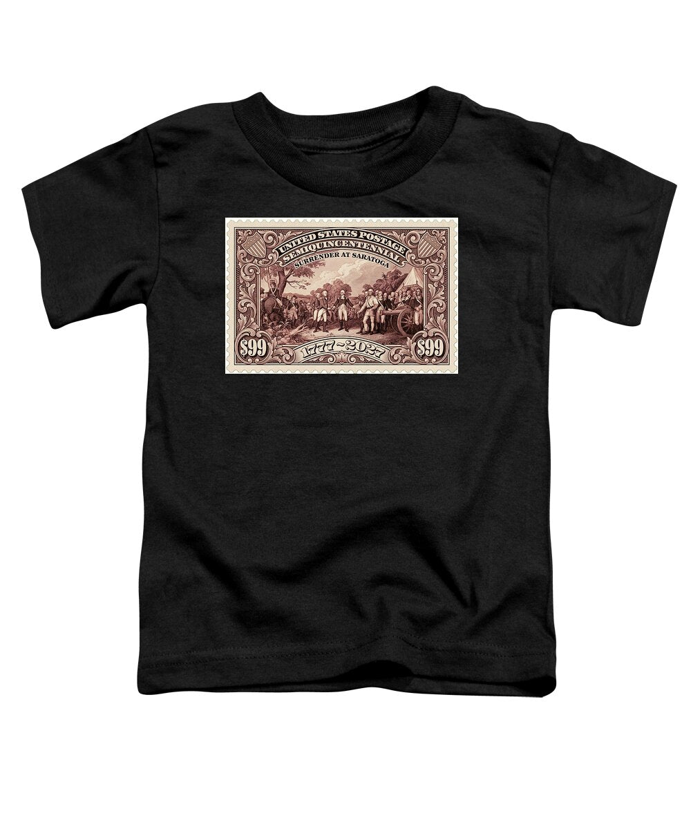 Surrender at Saratoga $99 Stamp - Toddler T-Shirt