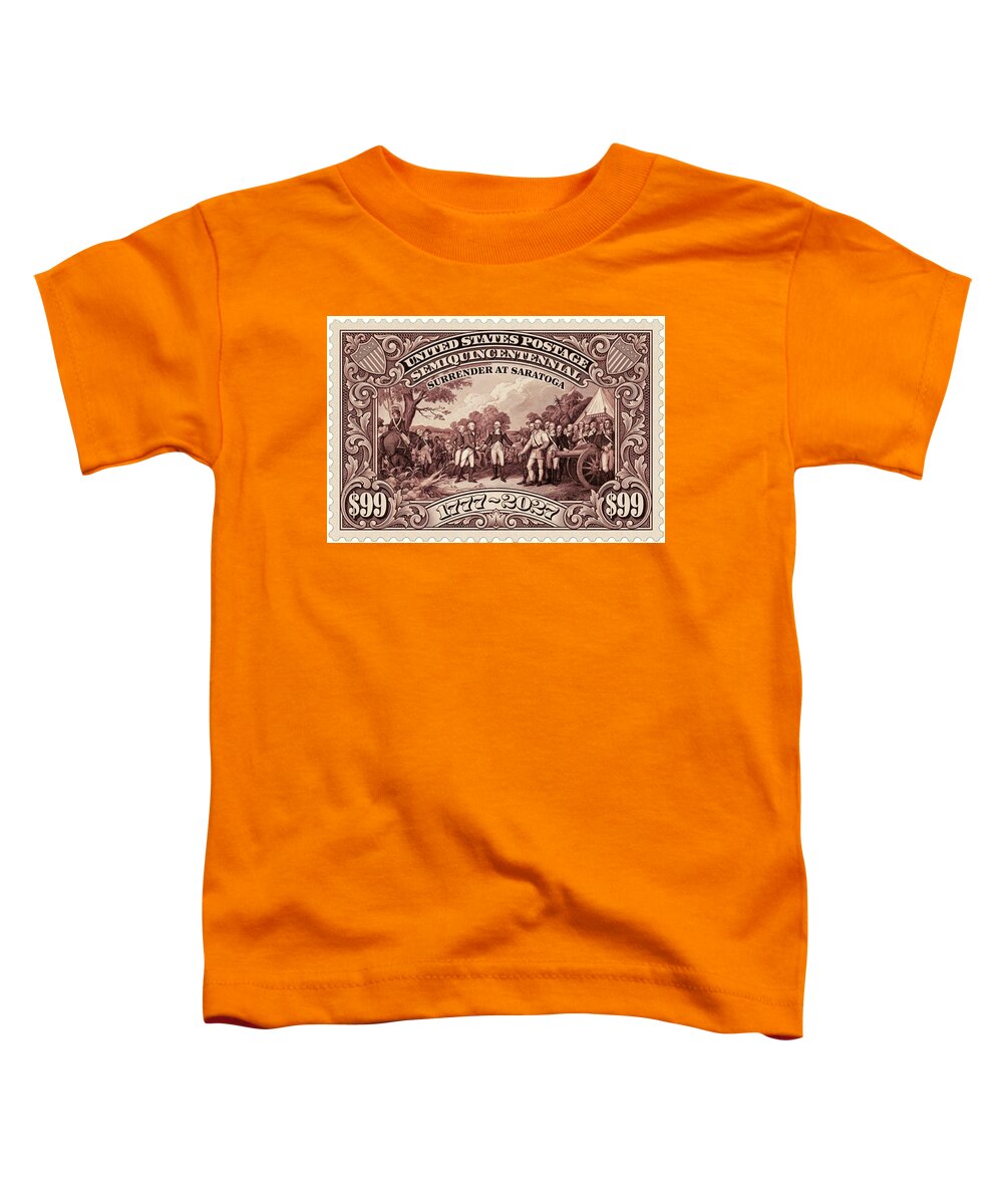Surrender at Saratoga $99 Stamp - Toddler T-Shirt