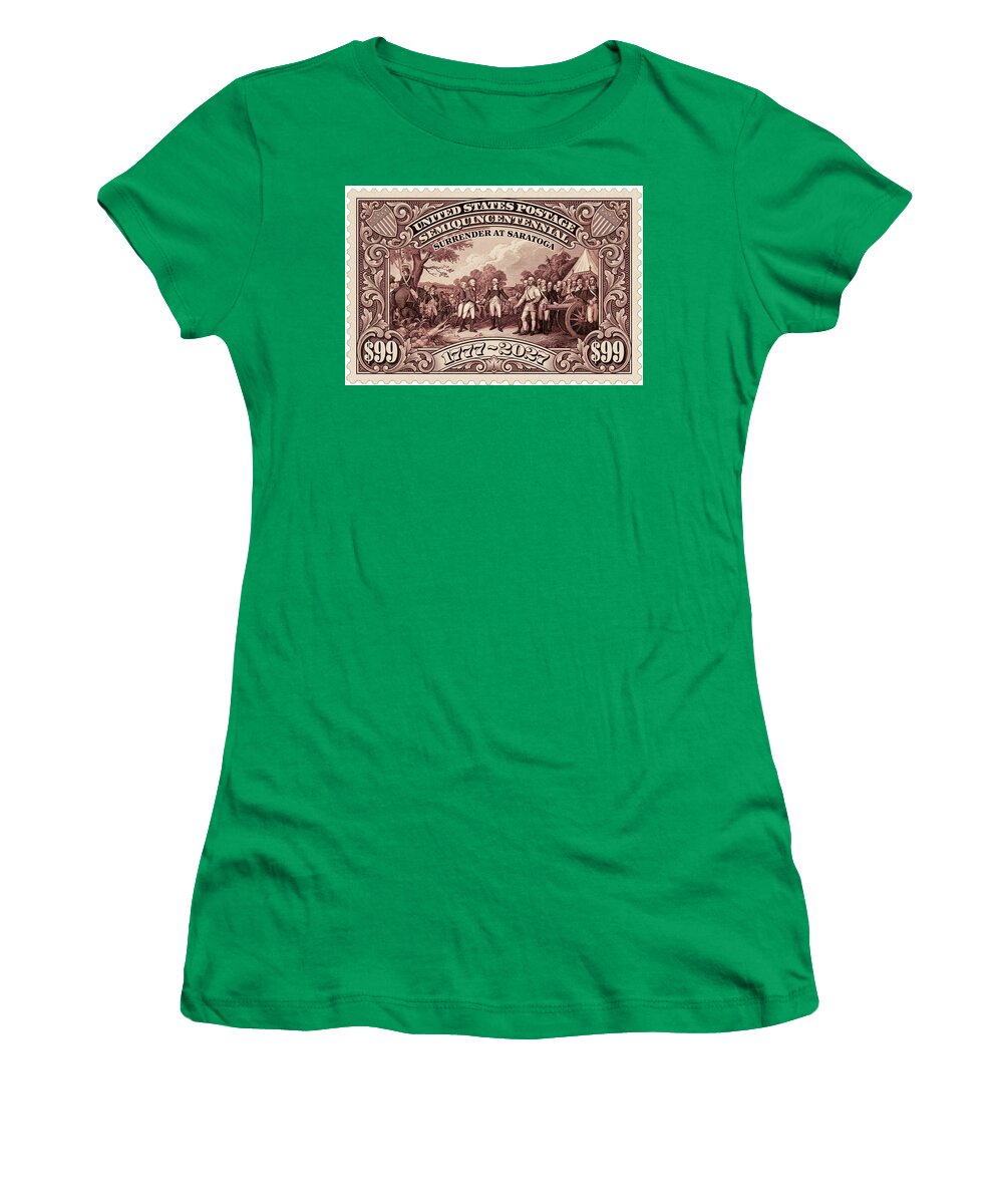 Surrender at Saratoga $99 Stamp - Women's T-Shirt