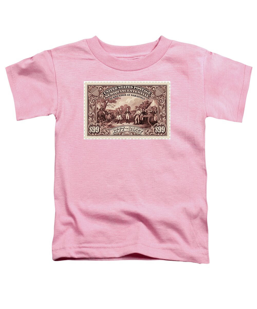 Surrender at Saratoga $99 Stamp - Toddler T-Shirt