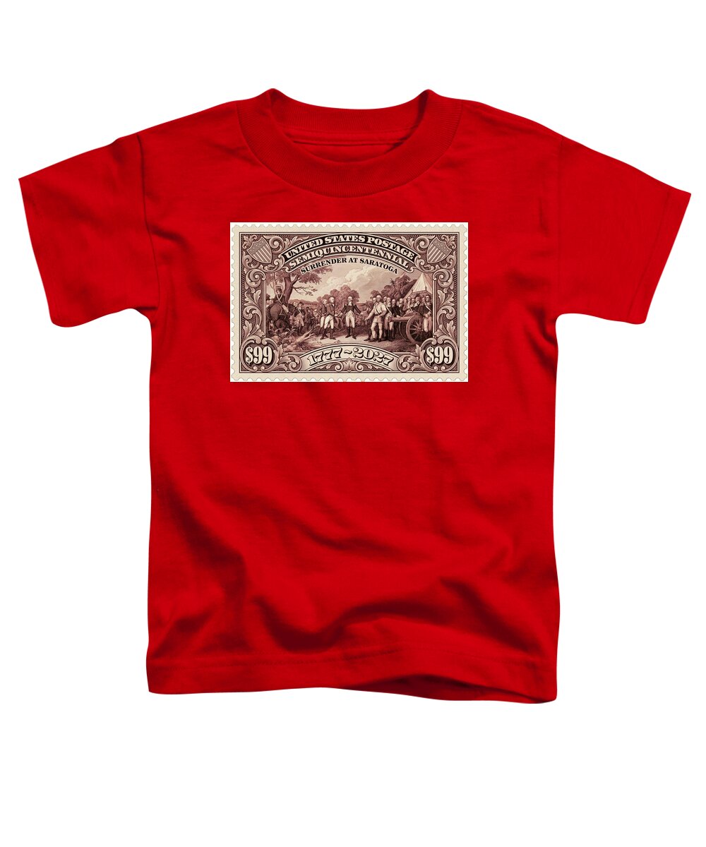 Surrender at Saratoga $99 Stamp - Toddler T-Shirt