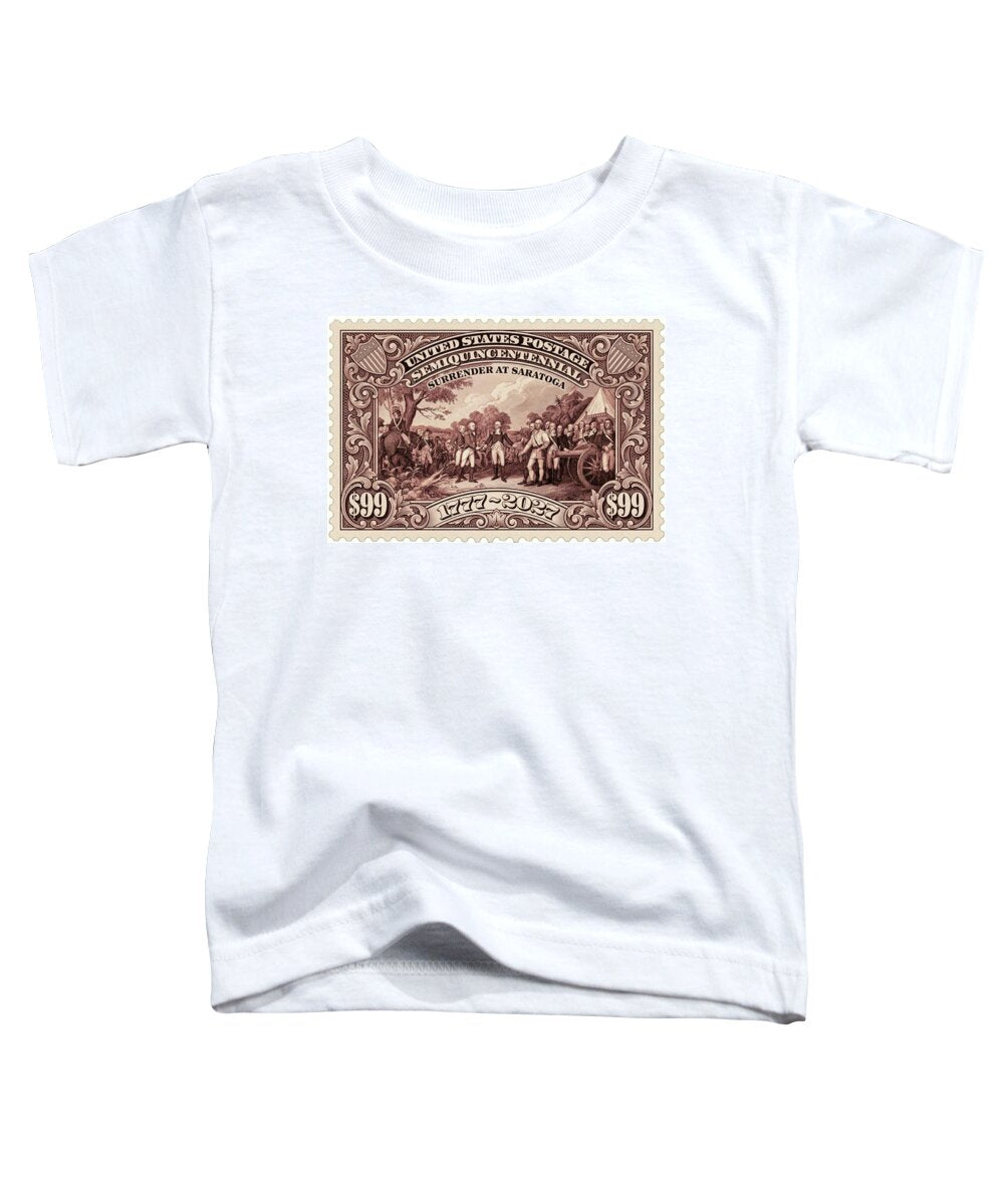 Surrender at Saratoga $99 Stamp - Toddler T-Shirt