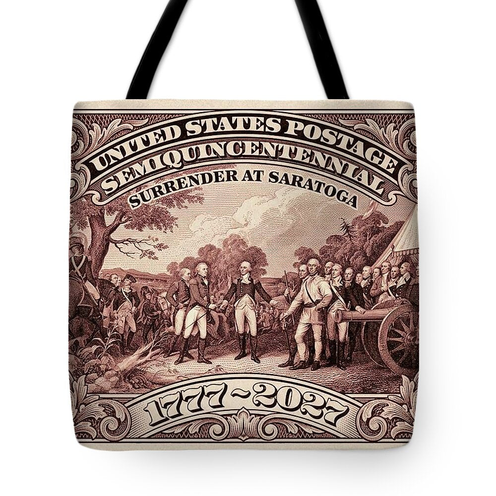 Surrender at Saratoga $99 Stamp - Tote Bag