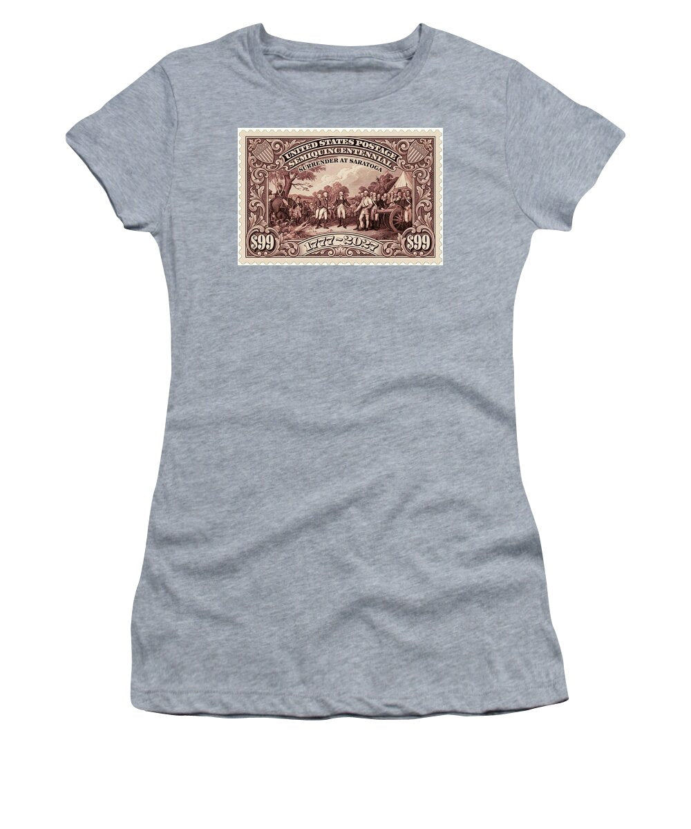 Surrender at Saratoga $99 Stamp - Women's T-Shirt