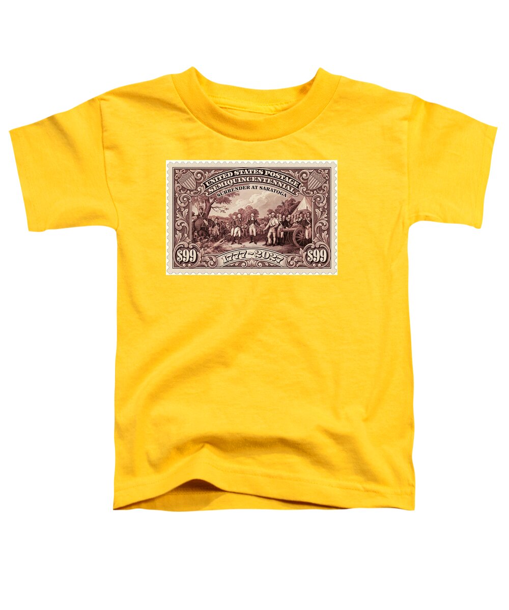 Surrender at Saratoga $99 Stamp - Toddler T-Shirt