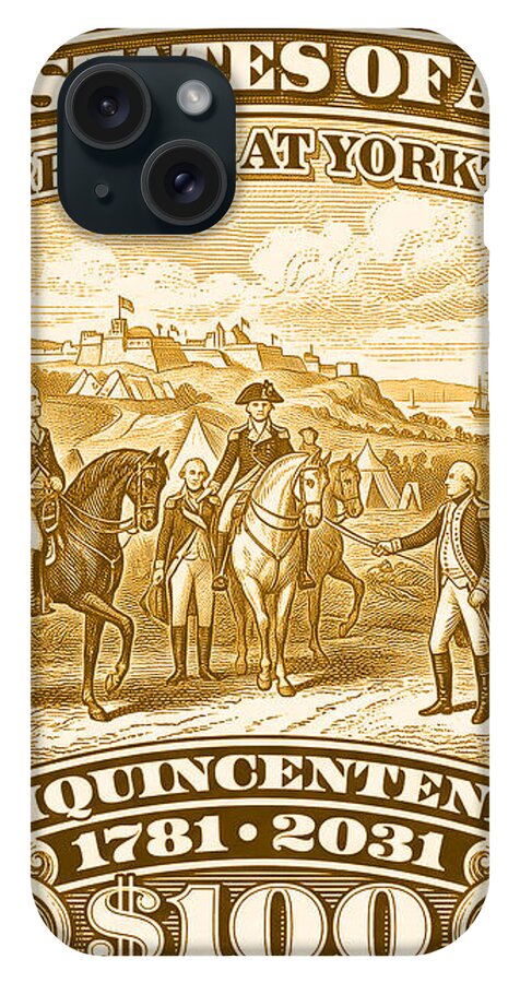 Surrender at Yorktown $100 - Phone Case