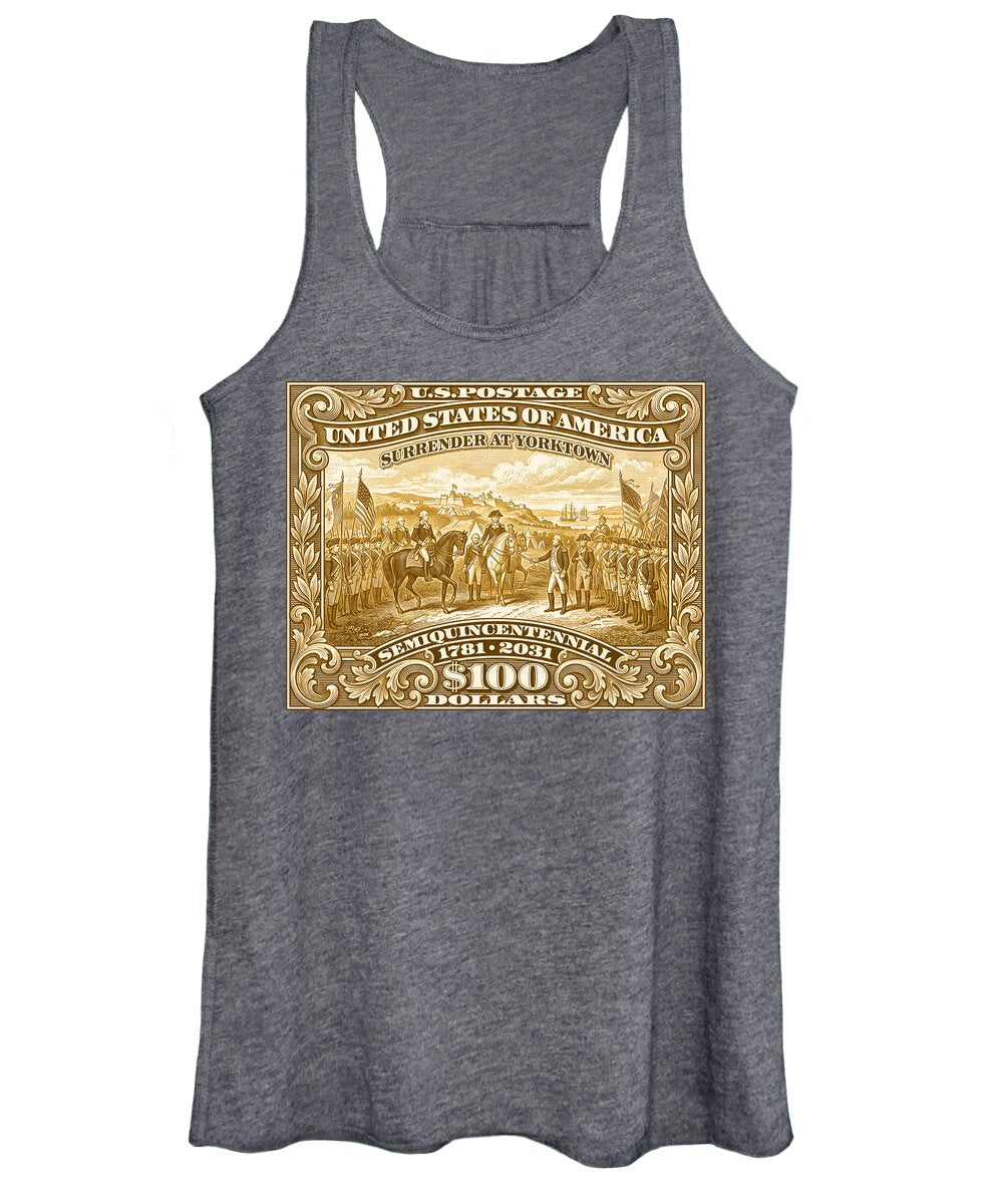 Surrender at Yorktown $100 - Women's Tank Top