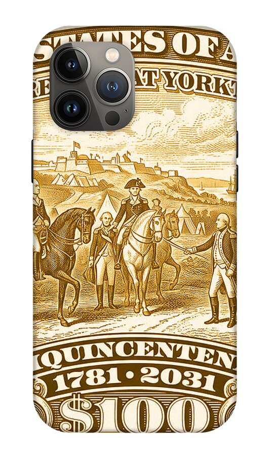 Surrender at Yorktown $100 - Phone Case