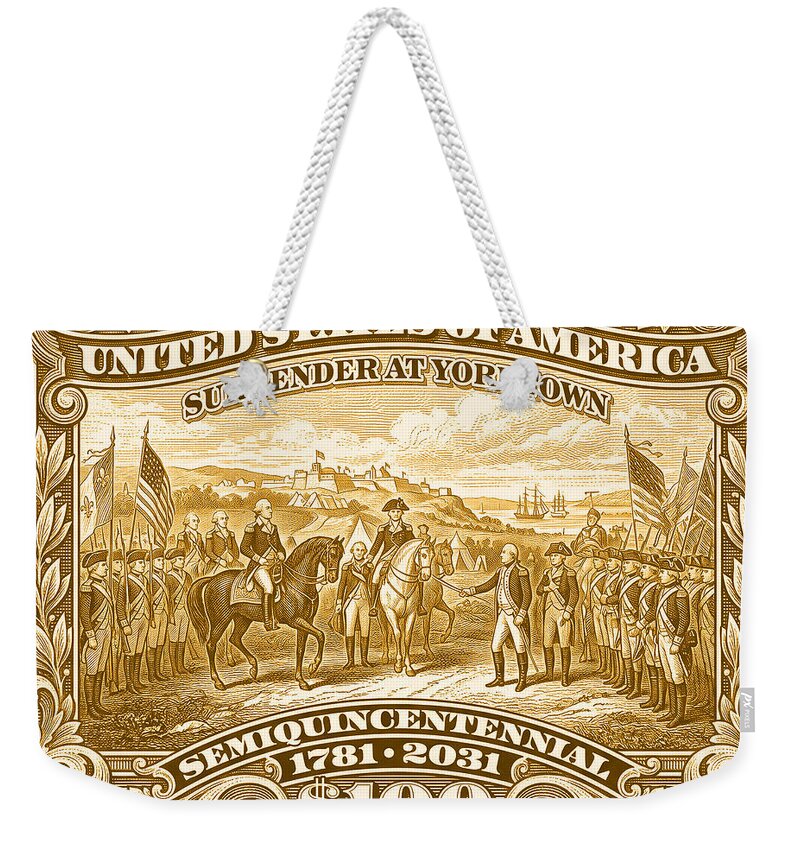 Surrender at Yorktown $100 - Weekender Tote Bag