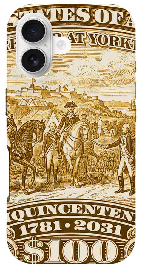 Surrender at Yorktown $100 - Phone Case