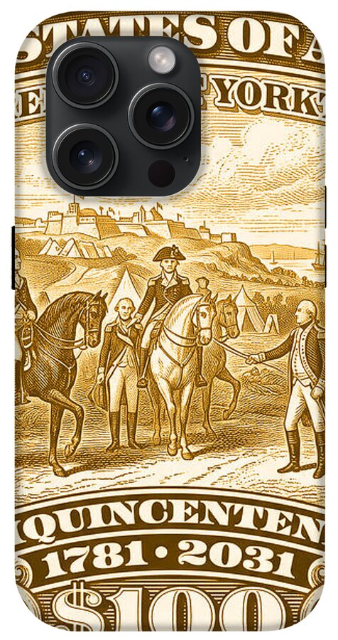 Surrender at Yorktown $100 - Phone Case