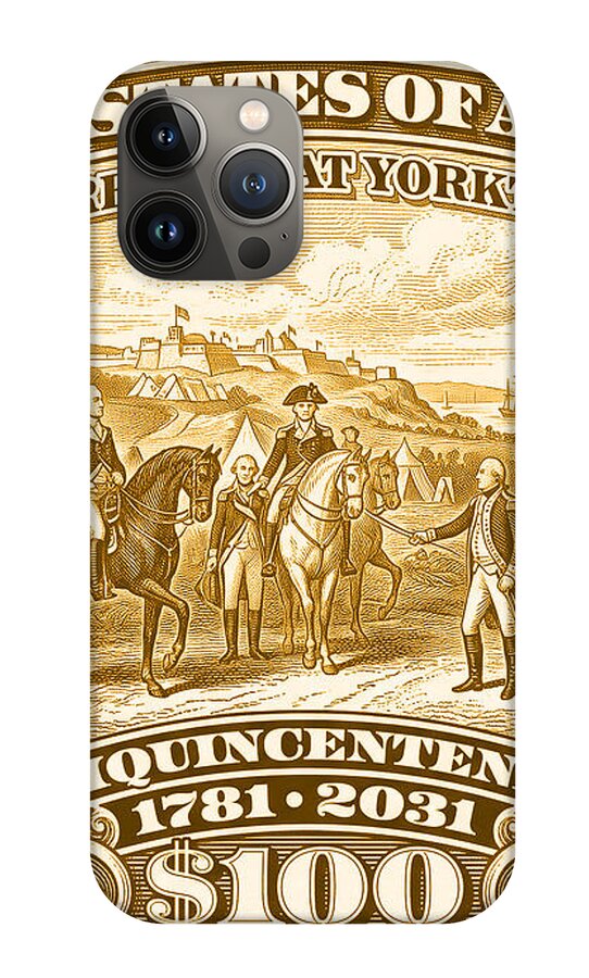 Surrender at Yorktown $100 - Phone Case