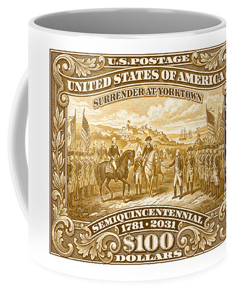 Surrender at Yorktown $100 - Mug