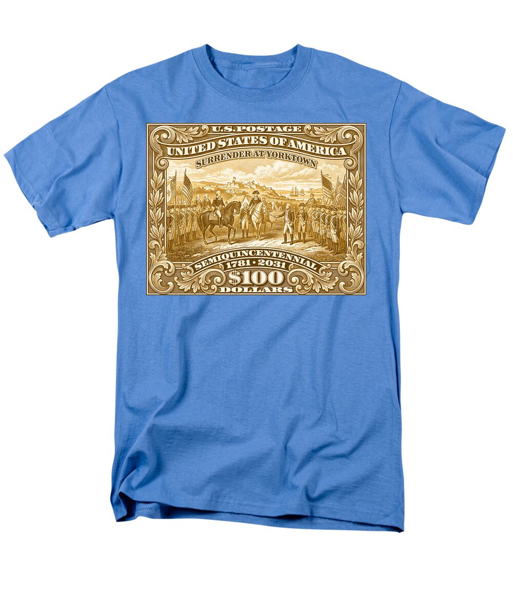 Surrender at Yorktown $100 - Men's T-Shirt  (Regular Fit)