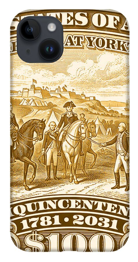 Surrender at Yorktown $100 - Phone Case