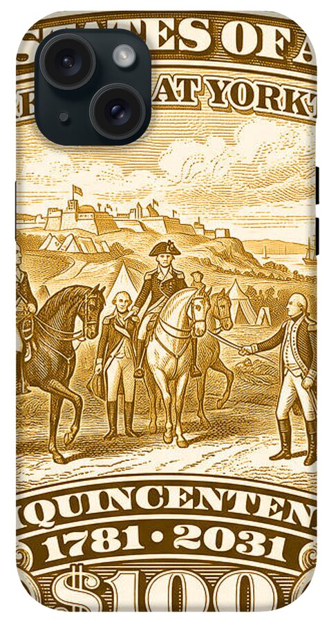 Surrender at Yorktown $100 - Phone Case