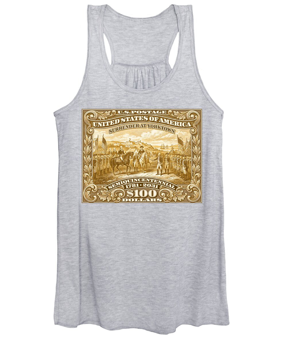 Surrender at Yorktown $100 - Women's Tank Top