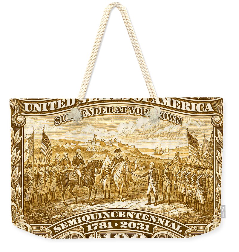Surrender at Yorktown $1000 - Weekender Tote Bag