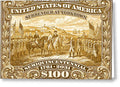Surrender at Yorktown $1000 - Greeting Card