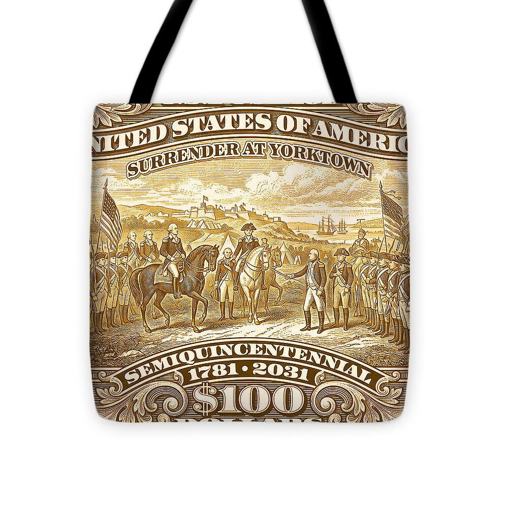 Surrender at Yorktown $1000 - Tote Bag