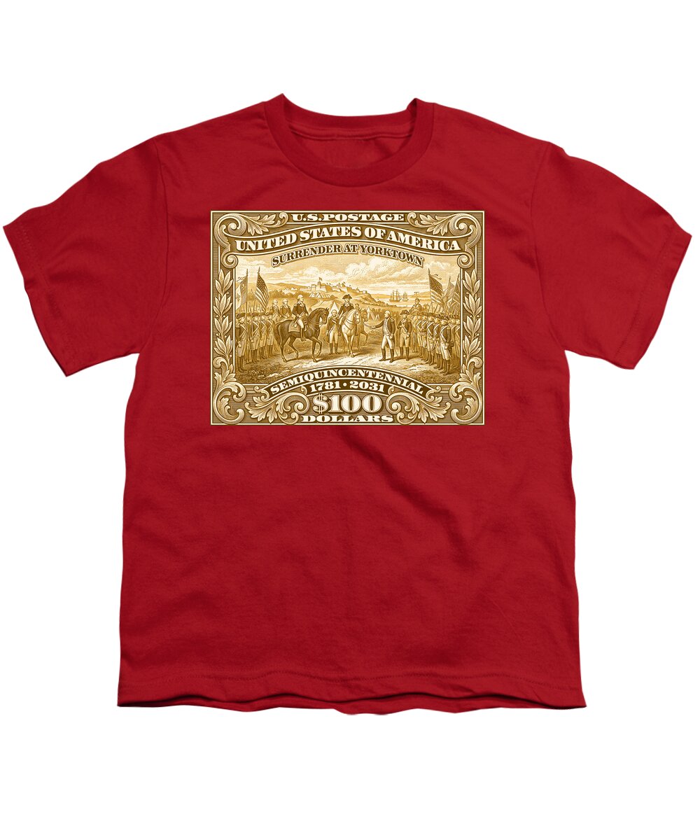 Surrender at Yorktown $1000 - Youth T-Shirt