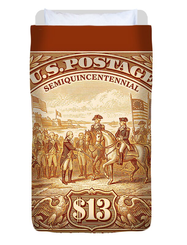 Surrender at Yorktown $13 - Duvet Cover