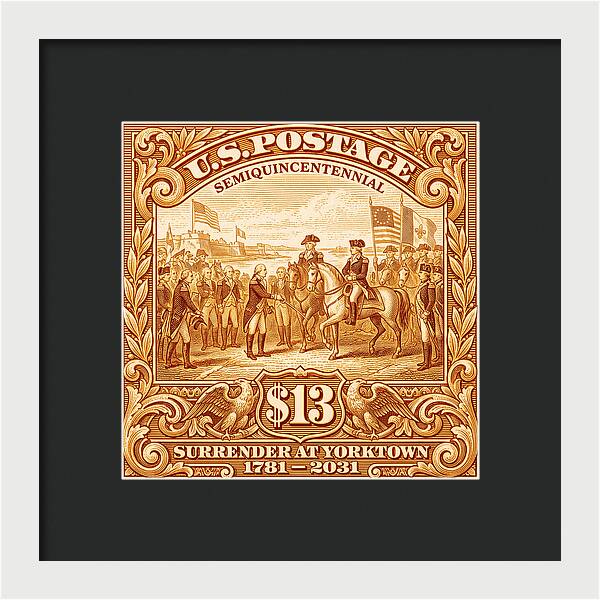 Surrender at Yorktown $13 - Framed Print
