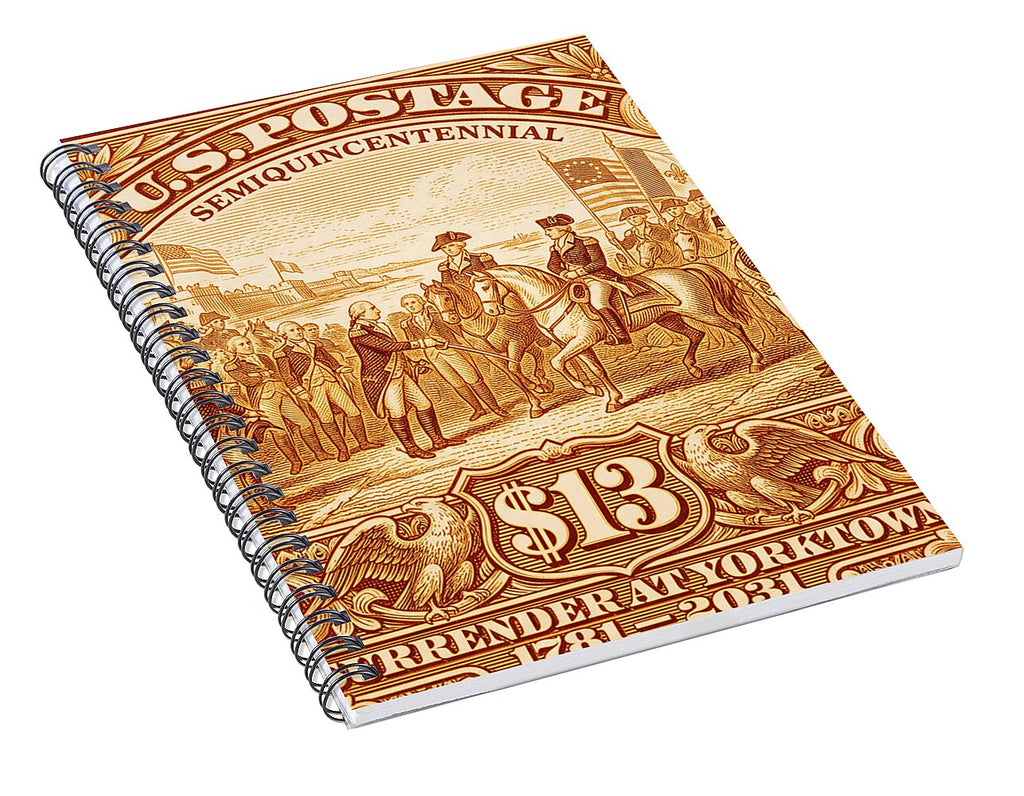 Surrender at Yorktown $13 - Spiral Notebook
