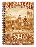 Surrender at Yorktown $13 - Spiral Notebook