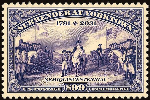 Surrender at Yorktown $99 - Art Print