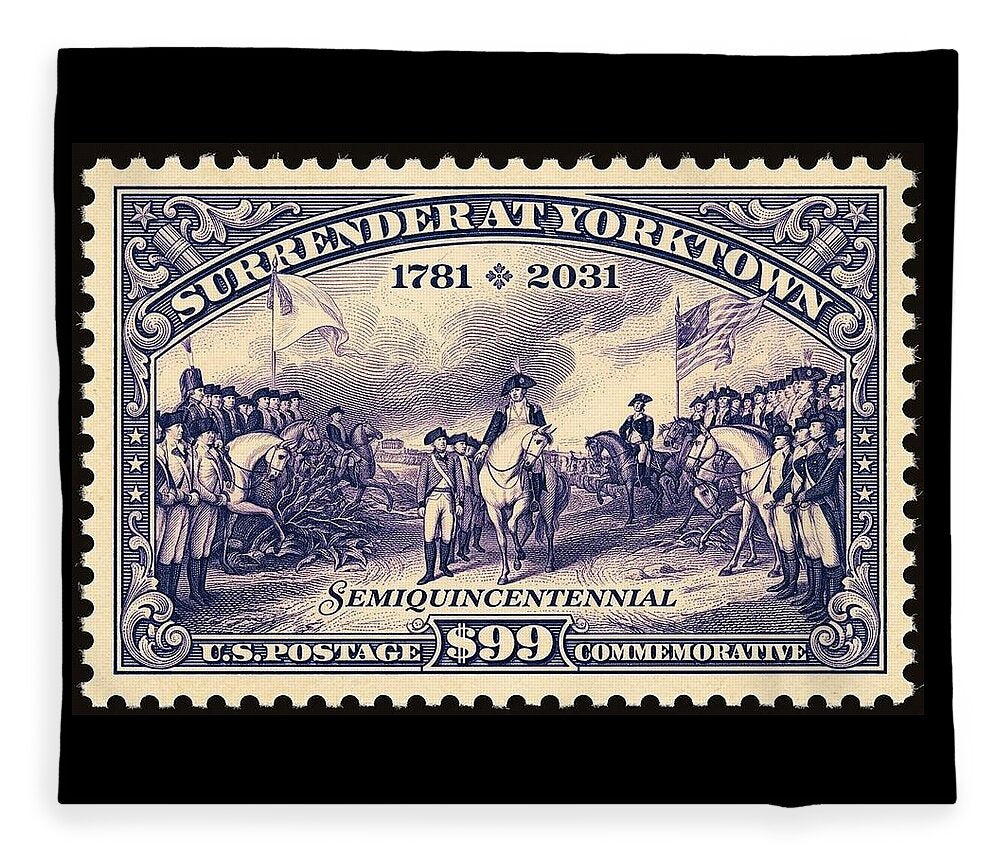 Surrender at Yorktown $99 - Blanket