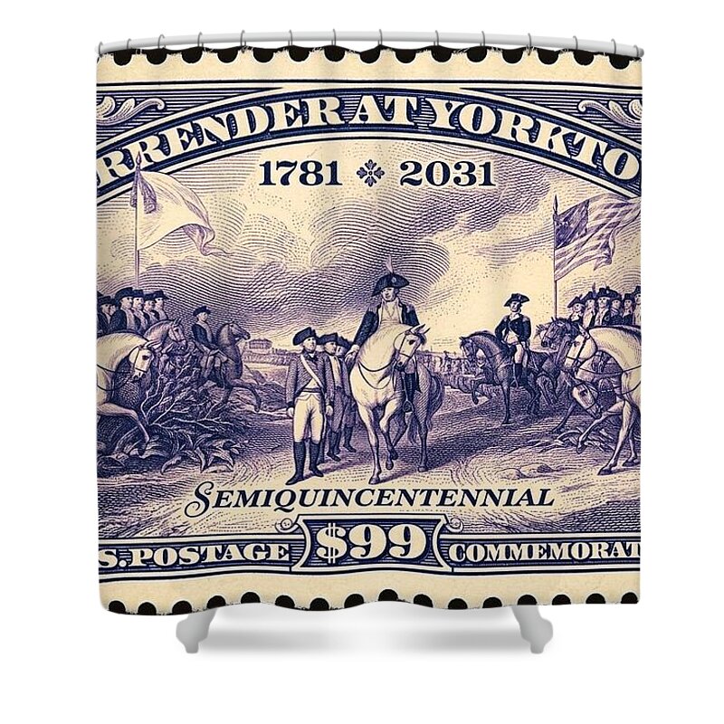 Surrender at Yorktown $99 - Shower Curtain
