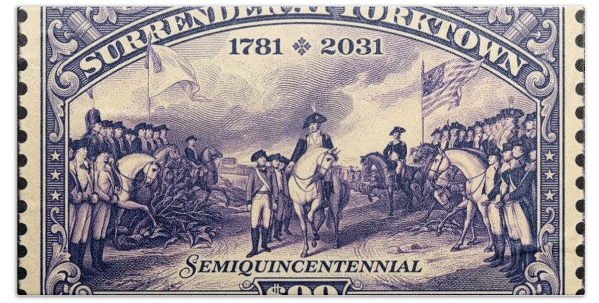 Surrender at Yorktown $99 - Bath Towel