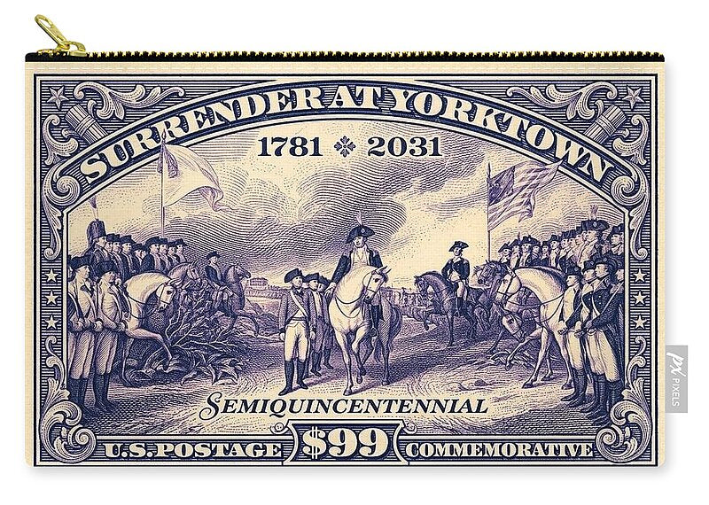 Surrender at Yorktown $99 - Zip Pouch