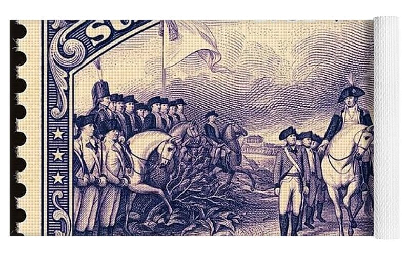 Surrender at Yorktown $99 - Yoga Mat