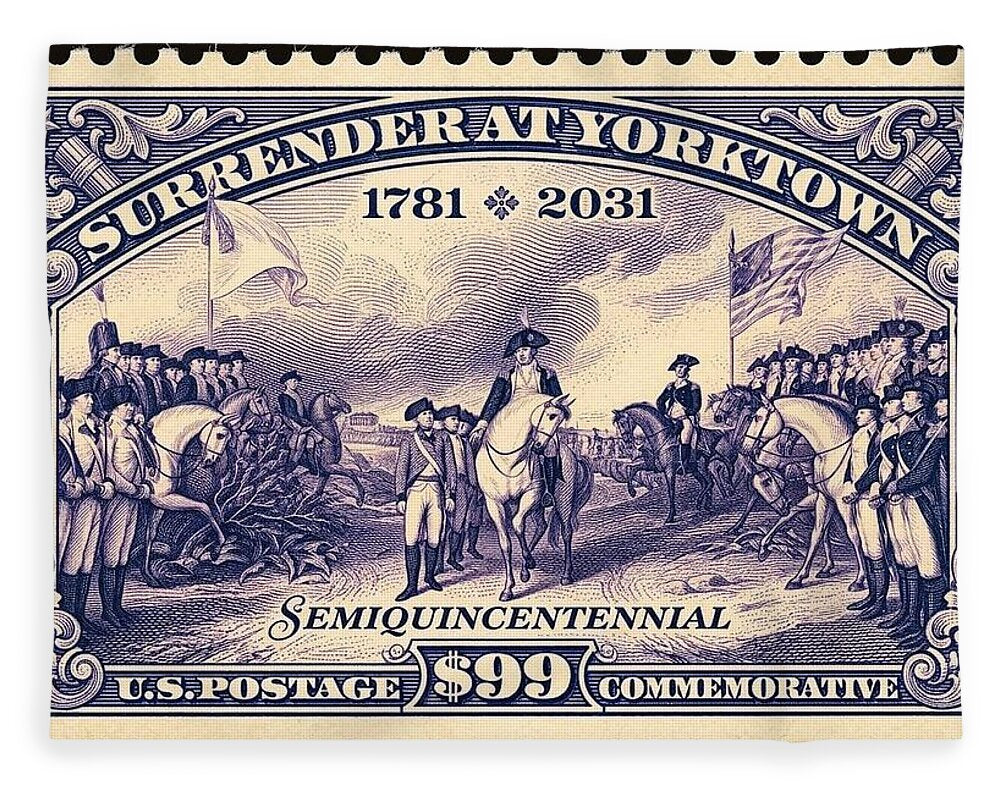 Surrender at Yorktown $99 - Blanket