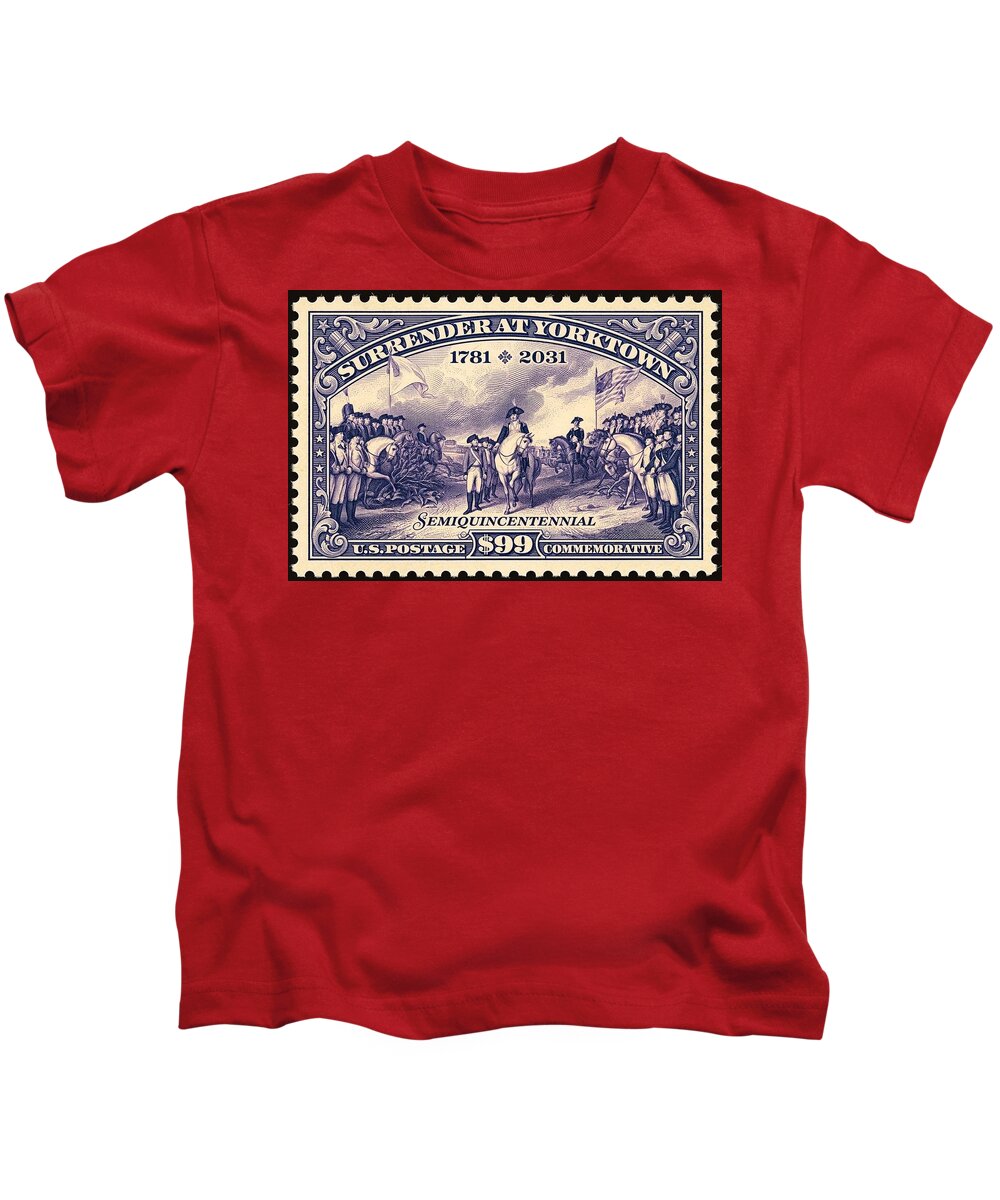 Surrender at Yorktown $99 - Kids T-Shirt